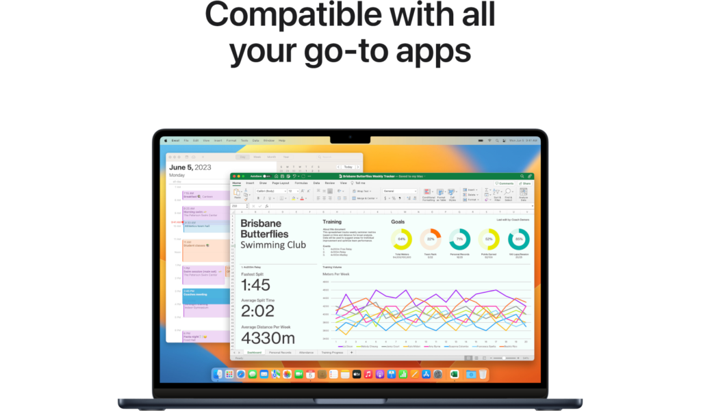 Unveiling Midnight Magic: Apple MacBook Air with M2 Chip – Your Stellar Companion in the Digital Cosmos